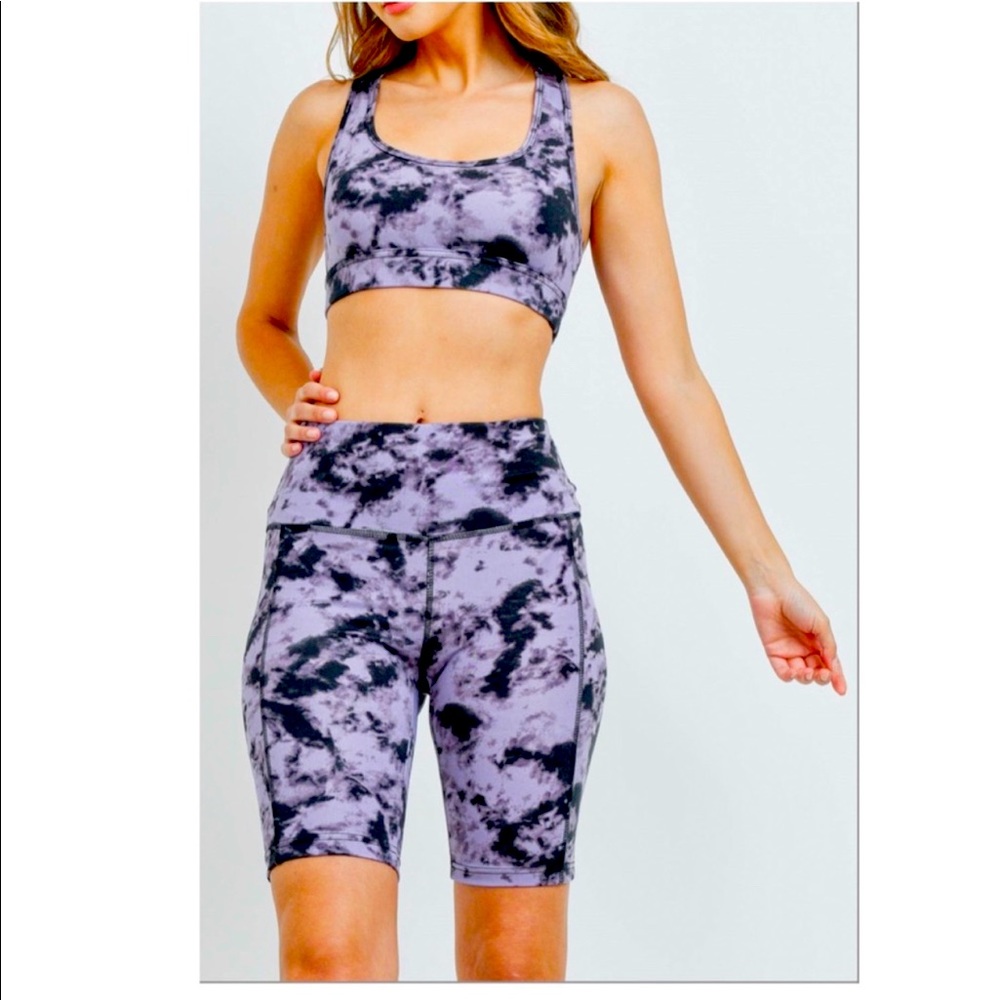 🇺🇸 Tie Dye Workout Set ~ 2 pieces